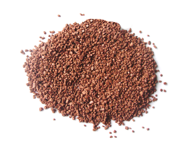 Export color ceramic particles